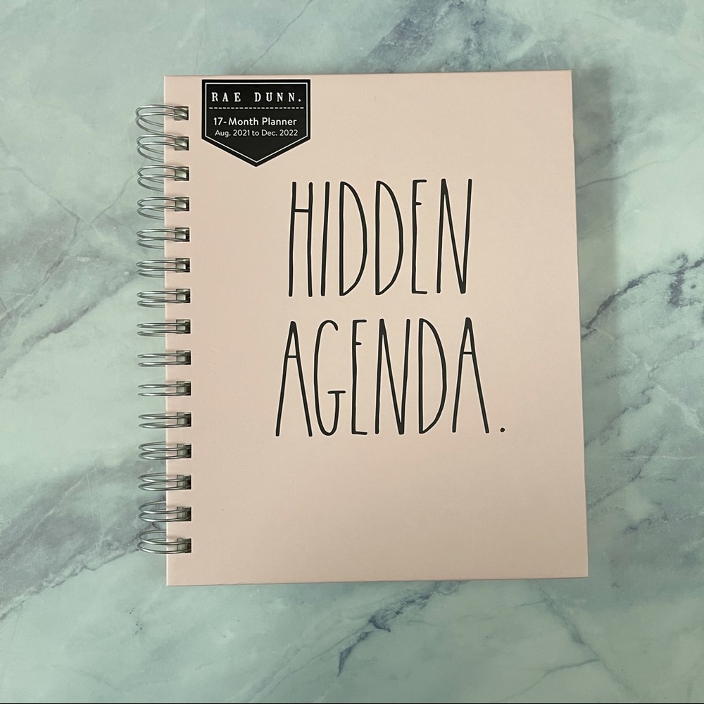 Rae Dunn Hidden Agenda 17-Month Planner